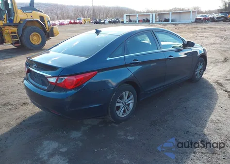 2013 Hyundai Sonata Gls from USA, damaged, VIN 5NPEB4AC1DH730962